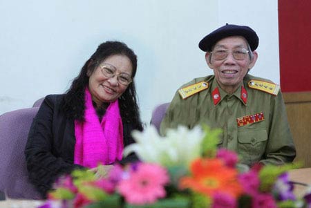 Nhạc sĩ Thuận Yến và người bạn đời dấu yêu (ảnh: CTV)
