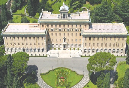 Điện Vatican trên diện tích 55.000m2