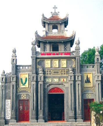 Đền thánh kính thánh Ane Lê Thị Thành.