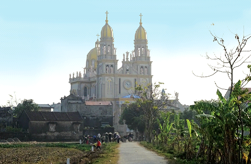Đền thờ thánh Phaolô Lê Bảo Tịnh.
