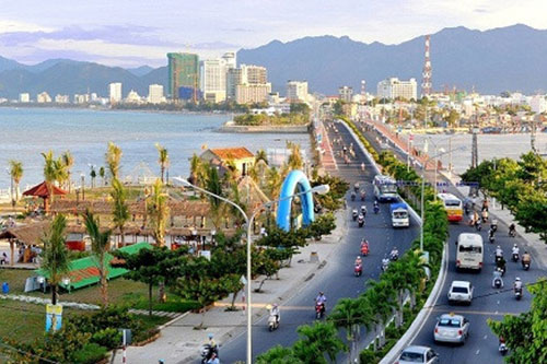 Một góc thành phố Nha Trangm, tỉnh Khánh Hòa