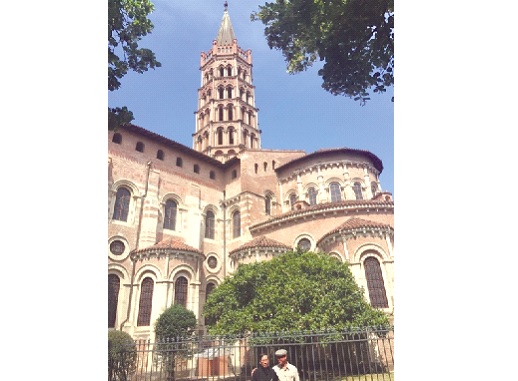 Nhà thờ Basilique Saint-Sernin.
