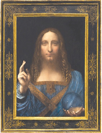 Kiệt tác Salvator Mundi. Ảnh: VNN