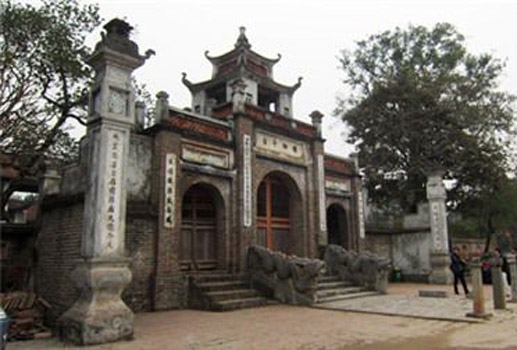 Một góc khu di tích thành Cổ Loa. Ảnh: Văn Hoàng
