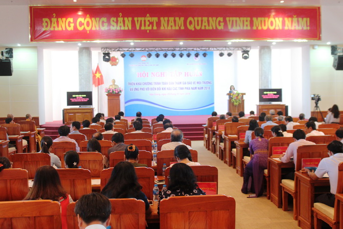 Quang cảnh Hội nghị tập huấn. Ảnh: CTV