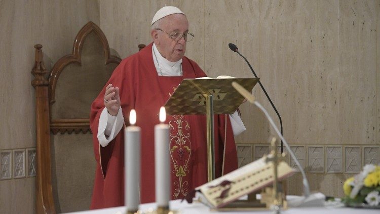 Thánh lễ tại nhà nguyện thánh Marta 110619 (Vatican Media)