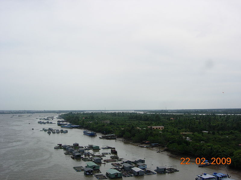 Sông Tiền đoạn chảy qua Mỹ Tho (Tiền Giang)