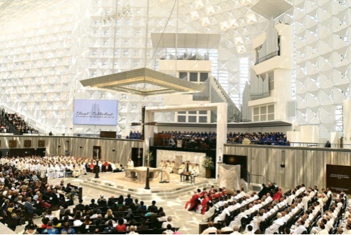 Quang cảnh thánh lễ. Ảnh: CTV