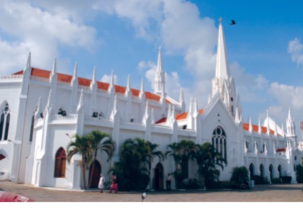 Vương cung thánh đường St. Thomas. Ảnh: CTV