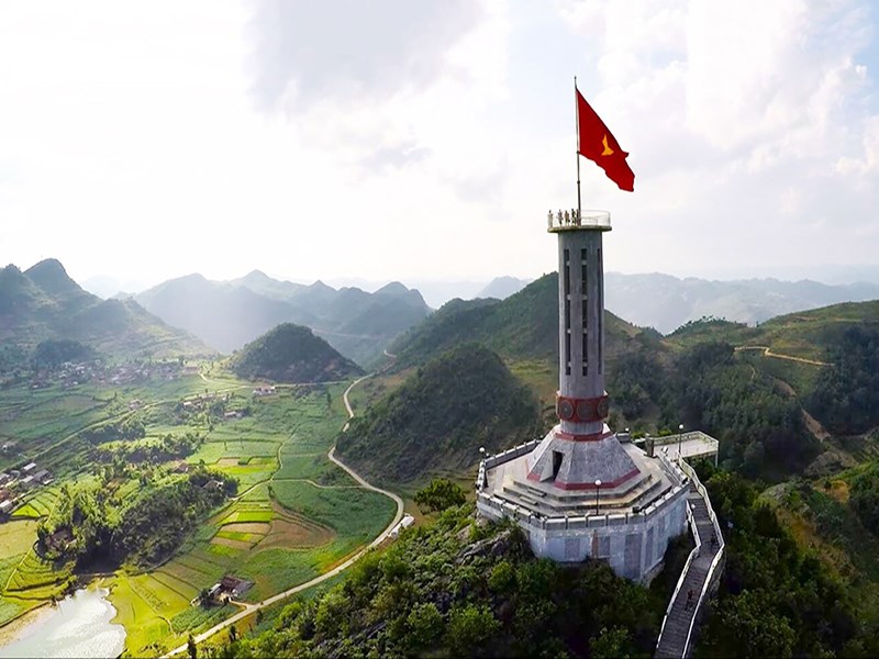 Hà Giang nơi địa đầu Tổ quốc. Ảnh: Hoàng Hải