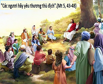 "Hãy yêu thương thù địch và làm ơn cho những kẻ ghét các con; hãy cầu nguyện cho những ai bắt bớ và nguyền rủa các con." (Mt 5,44). Ảnh: CTV 