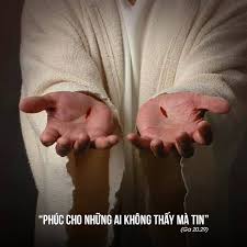 Phúc cho ai không thấy mà tin. Ảnh: CTV