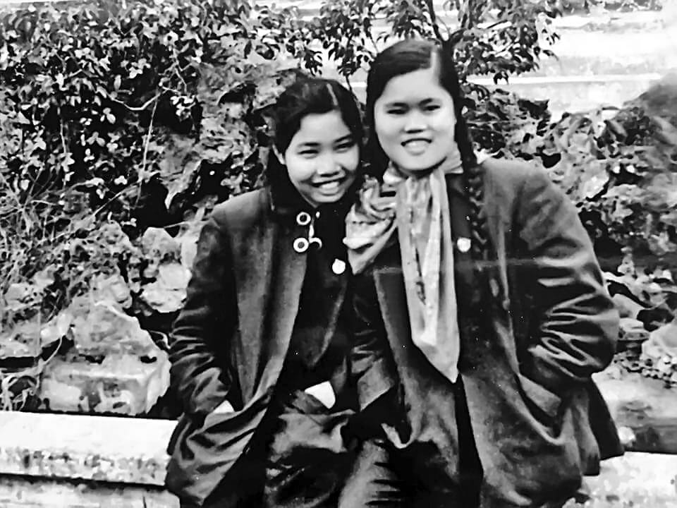 Bia tưởng niệm Liệt sĩ Dương Thị Xuân Quý được dựng tại nơi chị hy sinh. Ảnh: Quế Hà 