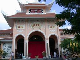 Nhà thờ giáo xứ Tân Hòa. Ảnh: CTV