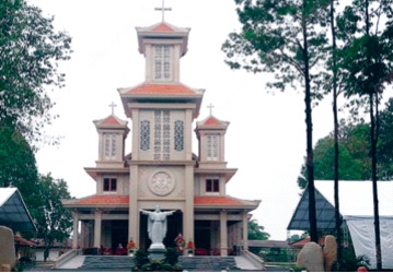 Quang cảnh Đan viện Biển Đức Thiên Bình. Ảnh: Nghĩa Phát