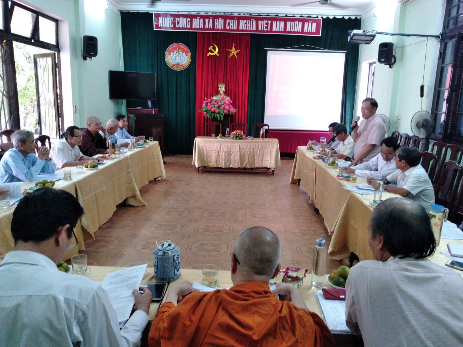 Đại biểu phát biểu tại Hội nghị. Ảnh: MP