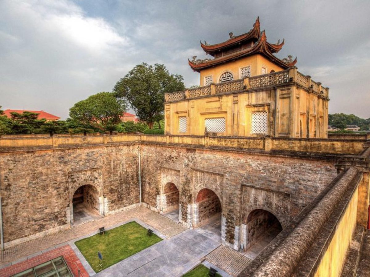 Một góc Hoàng thành Thăng Long. Ảnh: Thanh Bình