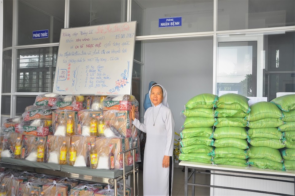 Nữ tu Anna Maria Trần Thị Lý. Ảnh: Thiên Lý