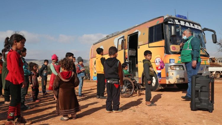 Các trẻ em Syria (AFP or licensors)