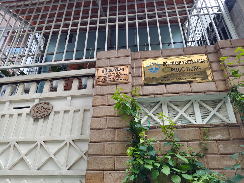 Tên gọi tuy là “Hội thánh truyền giáo Phục Hưng”, nhưng thực chất chỉ là điểm nhóm sinh hoạt tôn giáo, không phải 'hội thánh. Ảnh: Độc Lập