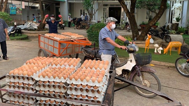 Lan tỏa yêu thương trong đại dịch. Ảnh: CTV Ảnh: CTV