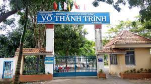 Trường trung học phổ thông Võ Thành Trinh (An Giang). Ảnh: CTV
