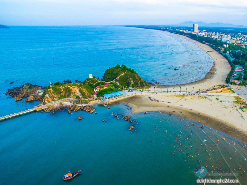 Bãi biển Cửa Lò, Nghệ An. Ảnh: CTV