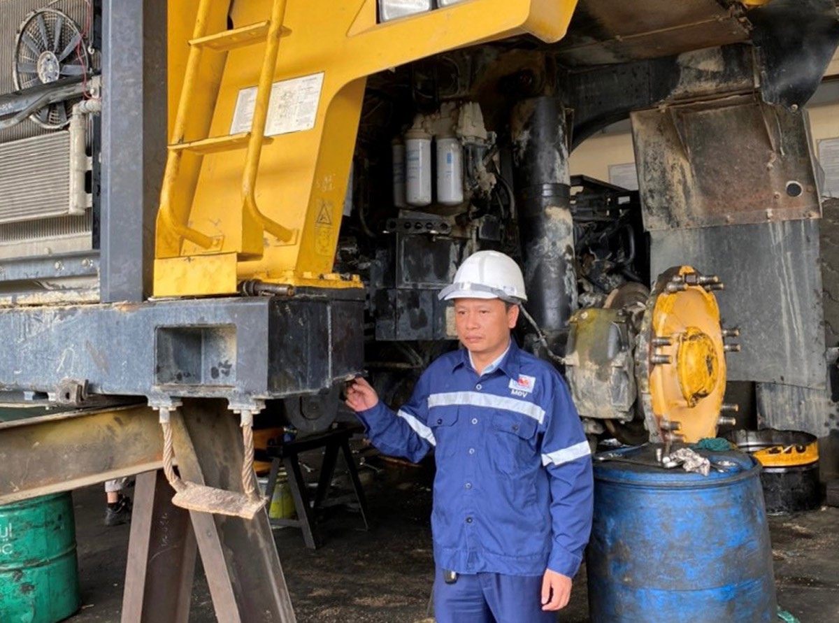 Kỹ sư Nguyễn Anh Tuân say mê với các sáng kiến.
