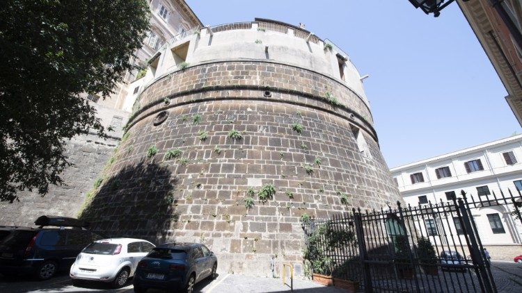 Trụ sở ngân hàng Vatican. Ảnh: Vatican Media