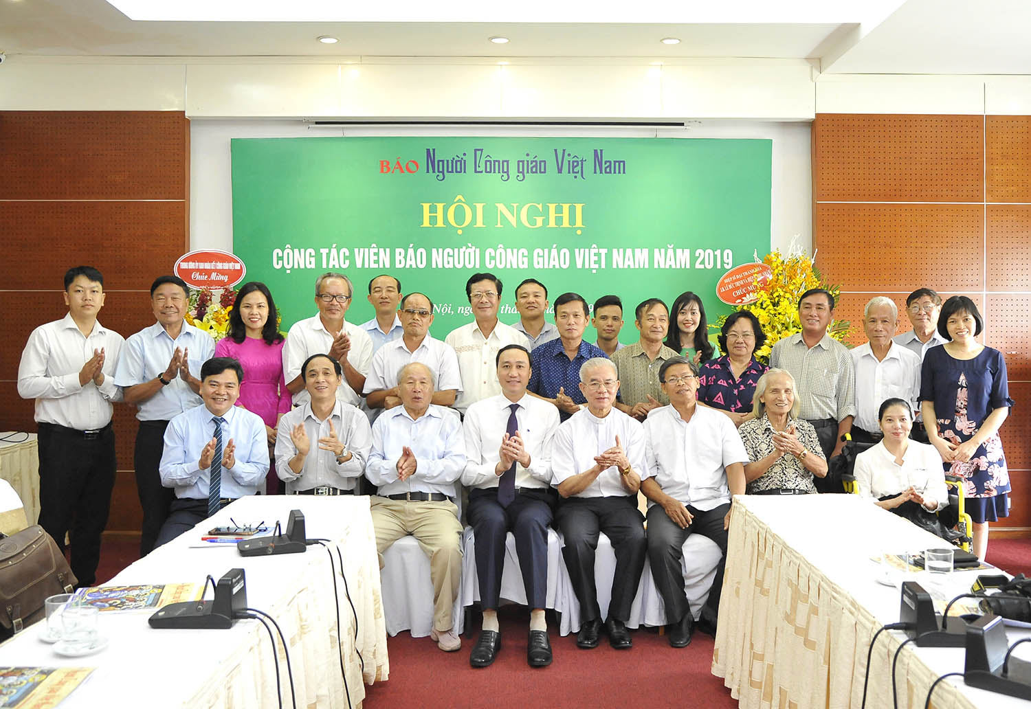 Các đại biểu tại Hội nghị Cộng tác viên báo NCGVN năm 2019. Ảnh: Phạm Cường