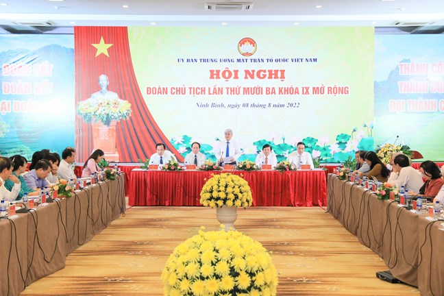 Chủ tịch Đỗ Văn Chiến phát biểu tại Hội nghị