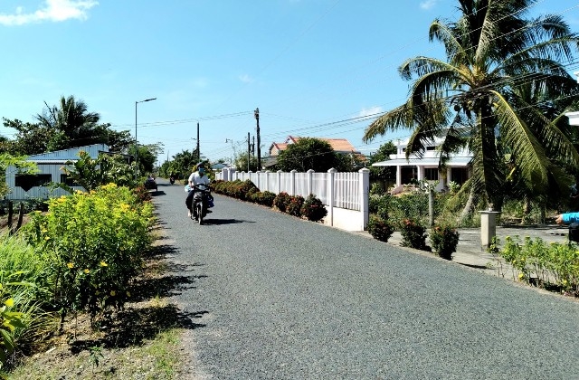 Địa bàn xã Tham Đôn, huyện Mỹ Xuyên, Sóc Trăng, nơi có đông đồng bào dân tộc Kherme sinh sống. 