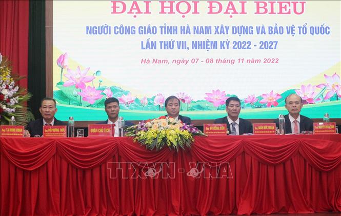 Đoàn Chủ tịch điều hành Đại hội. 