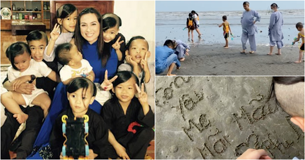 Từ trên trời cao, chắc chắn Phi Nhung cũng đang mỉm cười hạnh phúc khi thấy các con nuôi luôn nhớ về mẹ.