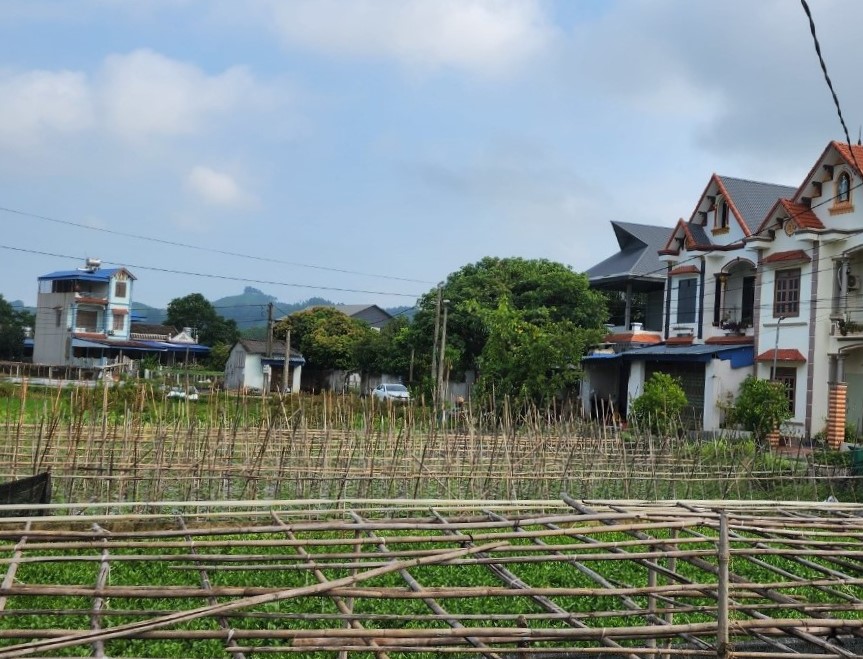 Khu dân cư tại giáo xứ Đại Từ. 