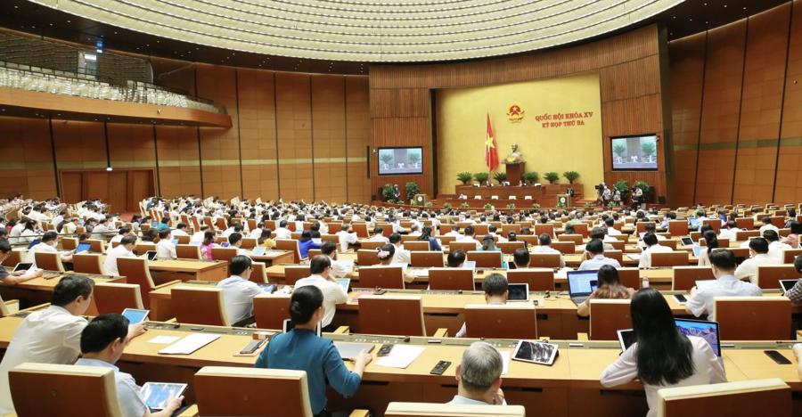 Quang cảnh một Kỳ họp Quốc hội