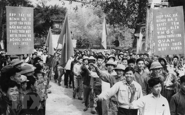 Thắng lợi của cuộc đấu tranh giải phóng miền Nam, thống nhất đất nước có sự đóng góp của quân và dân miền Bắc. 