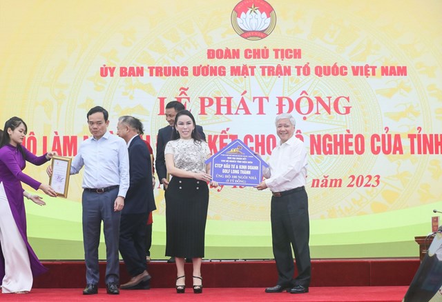 Công ty cổ phần đầu tư và kinh doanh Golf Long Thành ủng hộ chương trình.