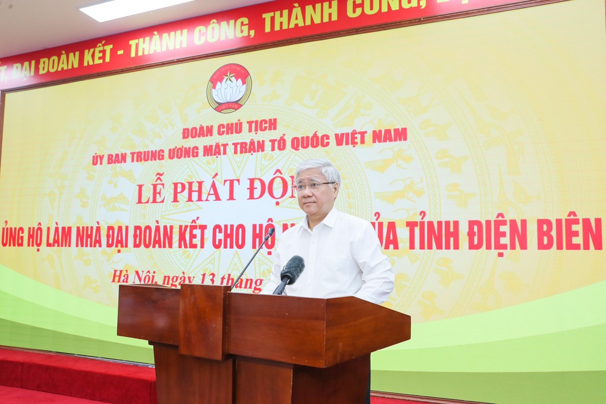 Chủ tịch UBTƯ MTTQ Việt Nam Đỗ Văn Chiến kêu gọi các doanh nghiệp, cơ quan, tổ chức, tập thể, cá nhân ở trong nước, người Việt Nam ở nước ngoài; cán bộ, công chức, viên chức, chiến sỹ các lực lượng vũ trang, đoàn viên, hội viên của các tổ chức chính trị - xã hội và nhân dân cả nước chung tay hỗ trợ đồng bào các dân tộc tỉnh Điện Biên và vùng Tây Bắc
