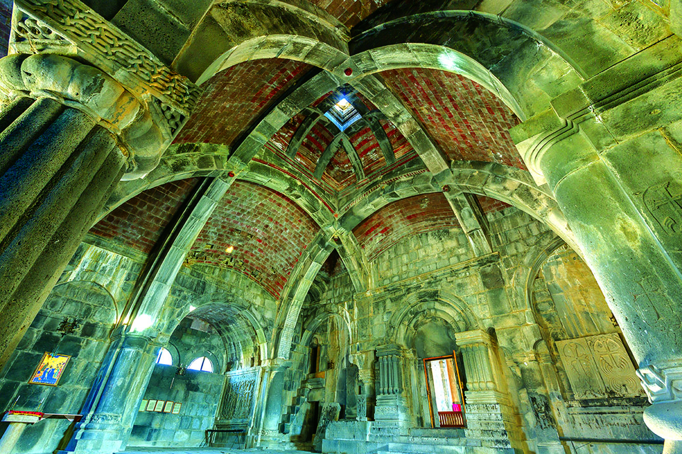 Kiến trúc bên trong tu viện Haghpat.