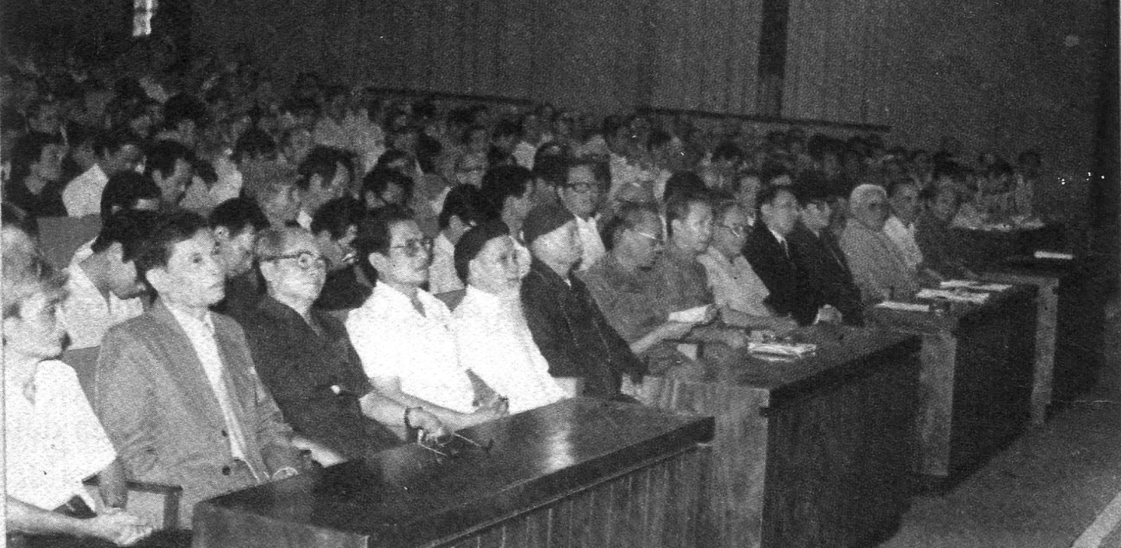 Các đại biểu dự Đại hội Toàn quốc những người Công giáo Việt Nam xây dựng và bảo vệ Tổ quốc, bảo vệ hòa bình lần thứ II.