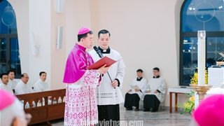 Nghi thức Tuyên xưng Đức tin của Đức Giám mục tân cử Giuse Vũ Công Viện