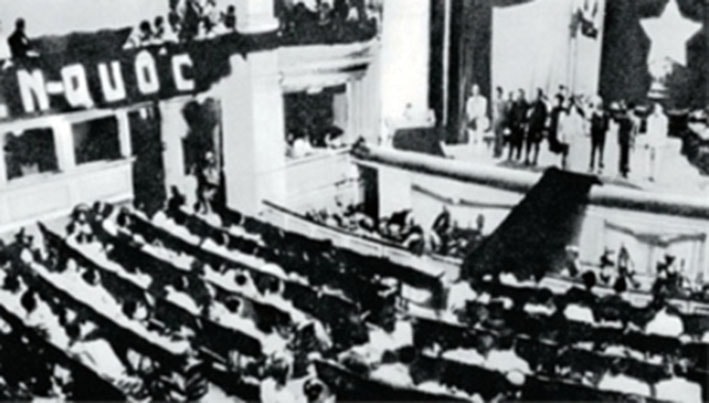 Kỳ họp Quốc hội khóa I, thông qua Hiến pháp năm 1946.