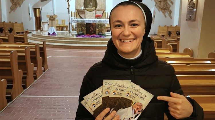 Sơ Daria Tyborska dòng Nữ tu Gia đình Betania nói về chương trình cầu nguyện cho các linh mục 