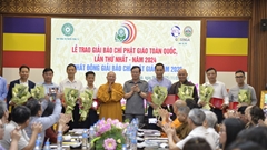 Vinh danh 36 tác phẩm xuất sắc nhất đoạt giải Báo chí Phật giáo 2024