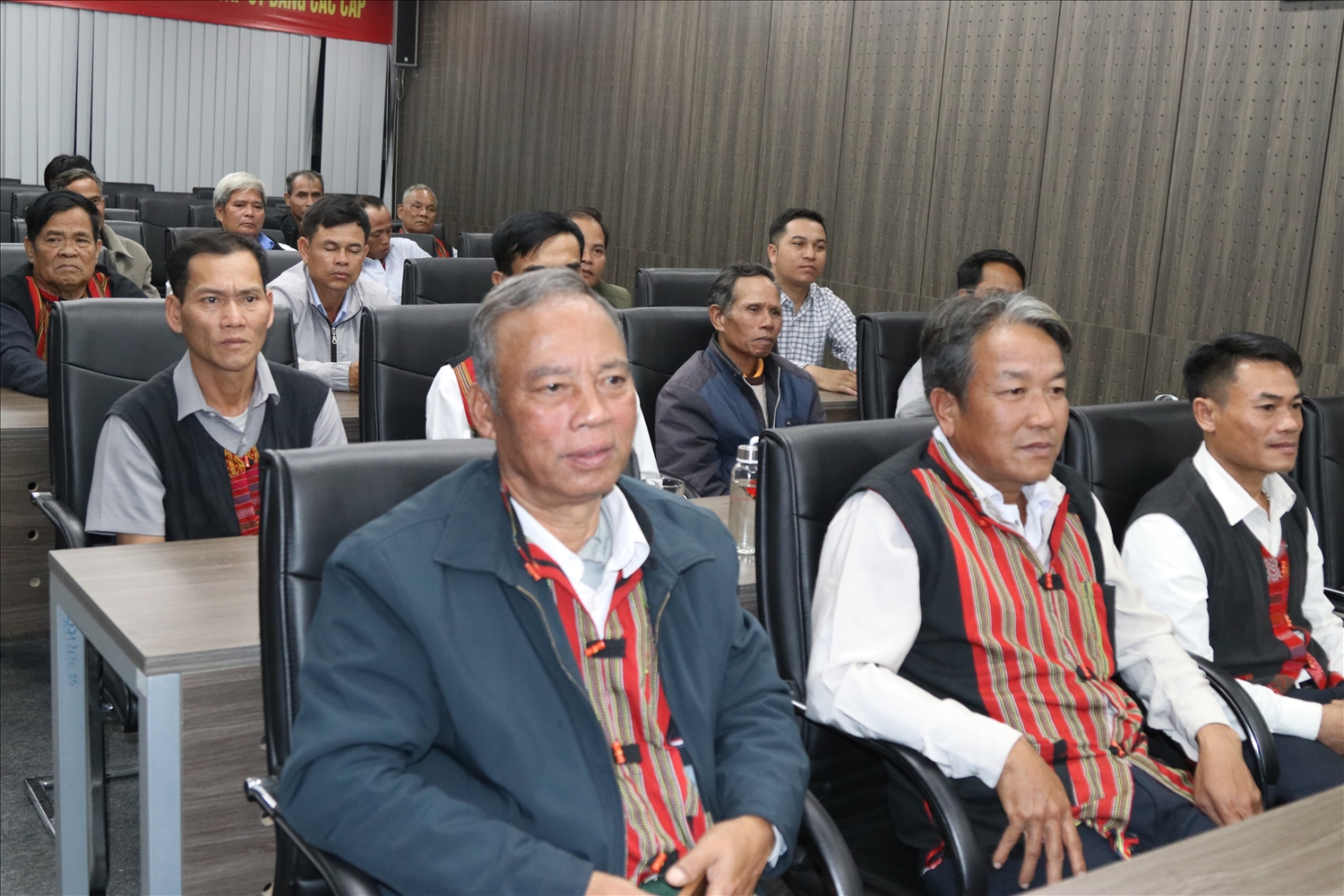 Đại biểu Người có uy tín tỉnh Quảng Trị tại buổi gặp mặt.