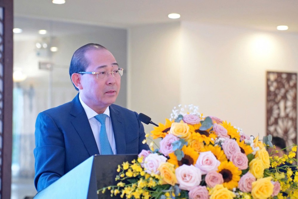 Phó Chủ tịch Ủy ban Trung ương MTTQ Việt Nam phát biểu kết luận Hội nghị