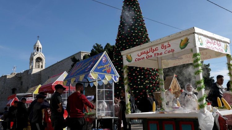 Giáng sinh tại Bêlem 2025. (ANSA)