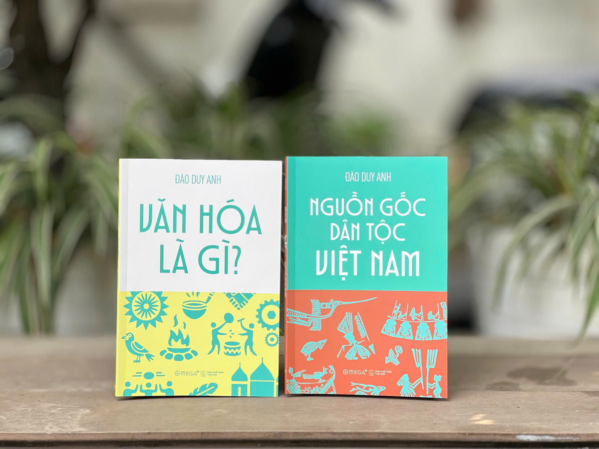 Bìa 2 cuốn sách của học giả Đào Duy Anh vừa ra mắt bạn đọc.