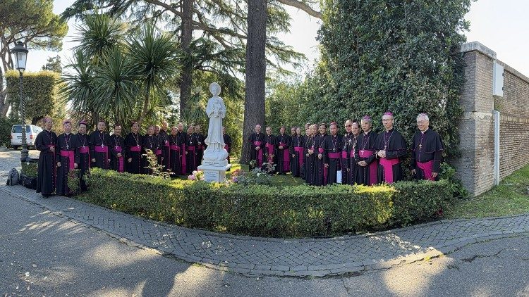 Các Đức Cha Việt Nam kính viếng Đức Mẹ Lavang tại Vườn Vatican